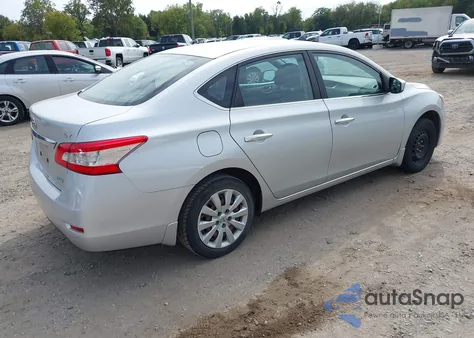 2014 Nissan Sentra Sv z USA, uszkodzony, nr VIN 3N1AB7APXEY287625